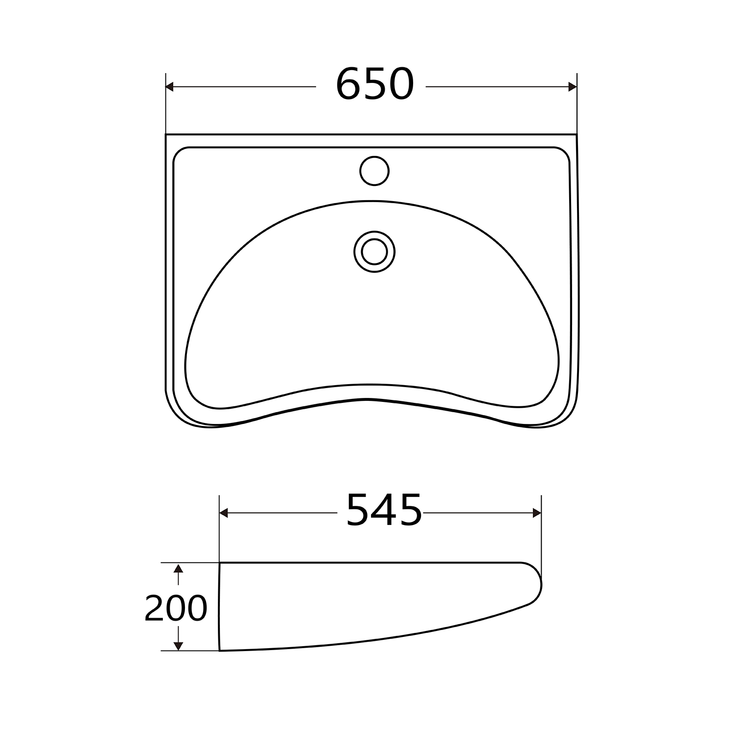 25 inch wheelchair accessible wall-mounted sink handicapped wash basin for wheelchair users